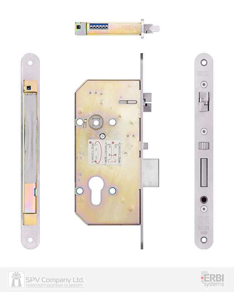 Электромеханические соленоидные замки ERBI SAM REV MI 7255